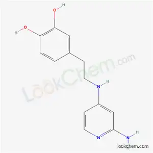 Molecular Structure of 451-75-2 (4-[2-(3-Amino-4-pyridylamino)ethyl]-1,2-benzenediol)