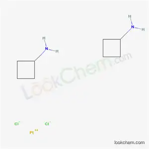 Molecular Structure of 38780-37-9 (platinum(2+) chloride - cyclobutanamine (1:2:2))