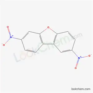 Molecular Structure of 5408-55-9 (2,7-Dinitrodibenzofuran)