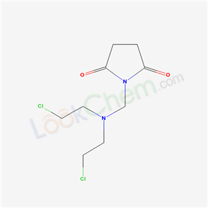 40478-24-8,1-{[bis(2-chloroethyl)amino]methyl}pyrrolidine-2,5-dione,