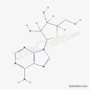 Molecular Structure of 15023-77-5 (9-(4-thiopentofuranosyl)-9H-purin-6-amine)