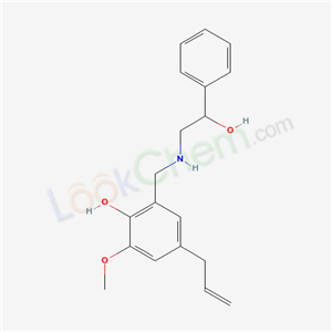 54219-86-2,2-{[(2-hydroxy-2-phenylethyl)amino]methyl}-6-methoxy-4-(prop-2-en-1-yl)phenol,