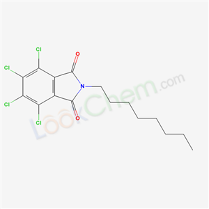 67905-35-5,3,4,5,6-tetrachloro-N-octylphthalimide,