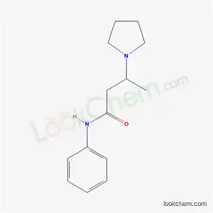 Molecular Structure of 3690-18-4 (2-Methyl-2-(1-pyrrolidinyl)-N-phenylpropionamide)