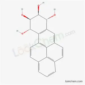 Molecular Structure of 61490-66-2 ((7R,8S,9R,10S)-7,8,9,10-tetrahydrobenzo[pqr]tetraphene-7,8,9,10-tetrol)