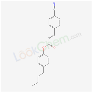 61924-45-6,3-(4-Cyanophenyl)propenoic acid 4-butylphenyl ester,
