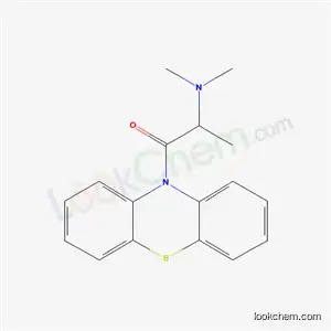 Molecular Structure of 63834-04-8 (1-(10H-Phenothiazin-10-yl)-3-(dimethylamino)-1-propanone)
