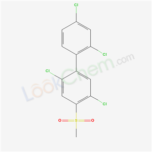 4-Methylsulfonyl-2,2',4',5-tetrachlorobiphenyl(69797-52-0)