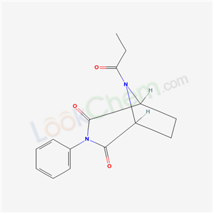 35142-71-3,8-Propionyl-3-phenyl-3,8-diazabicyclo[3.2.1]octane-2,4-dione,