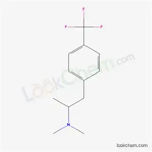 Molecular Structure of 1810-16-8 (N,N,α-Trimethyl-m-(trifluoromethyl)benzeneethanamine)