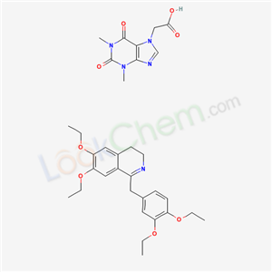 61954-97-0,drotavarine-theophylline-7-acetate,