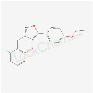 6132-92-9,3-(2-chloro-6-fluorobenzyl)-5-(4-ethoxyphenyl)-1,2,4-oxadiazole,