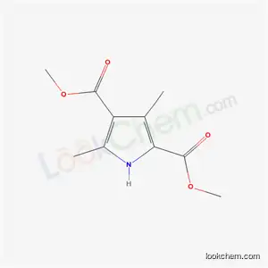 Molecular Structure of 5448-17-9 (dimethyl 3,5-dimethyl-1H-pyrrole-2,4-dicarboxylate)