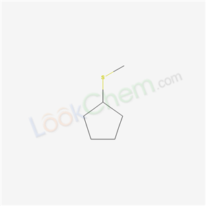 7133-36-0,CYCLOPENTYLMETHYLSULFIDE,CYCLOPENTYLMETHYLSULFIDE;Methylcyclopentylsulfid;1-Cyclopentyl-1-thioethan;Cyclopentyl-1-thiaaethan;Sulfide,cyclopentyl methyl;Cyclopentane, (methylthio)-;Cyclopentyl-methyl-sulfid;