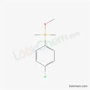 Molecular Structure of 62244-44-4 ((4-Chlorophenyl)-methoxy-dimethyl-silane)