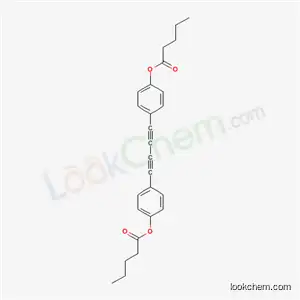 Molecular Structure of 71332-83-7 (buta-1,3-diyne-1,4-diyldibenzene-4,1-diyl dipentanoate)