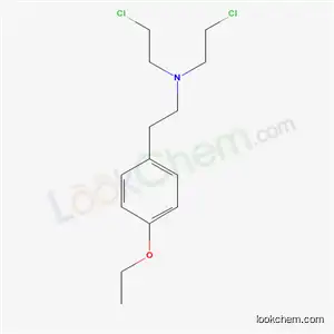 Molecular Structure of 32359-24-3 (N,N-Bis(2-chloroethyl)-4-ethoxyphenethylamine)