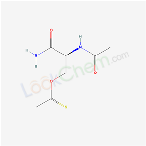 36914-44-0,O-[(2S)-2-(acetylamino)-3-amino-3-oxopropyl] ethanethioate,