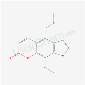 50639-52-6,9-methoxy-4-(methoxymethyl)-7H-furo[3,2-g]chromen-7-one,