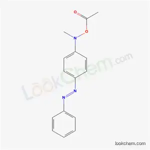 Molecular Structure of 55936-77-1 (N-Acetoxy-N-methyl-4-(phenylazo)benzenamine)