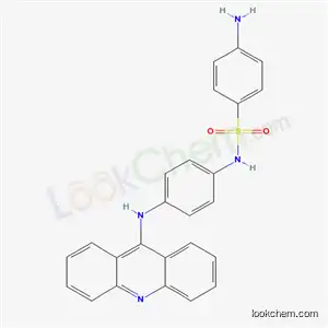 Molecular Structure of 57164-91-7 (N-[4-[(Acridine-9-yl)amino]phenyl]-4-aminobenzenesulfonamide)