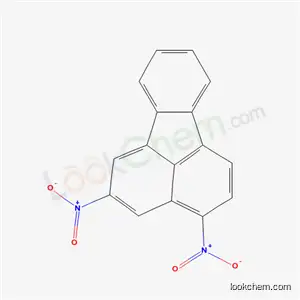 Molecular Structure of 102493-19-6 (2,4-DINITROFLUORANTHENE)
