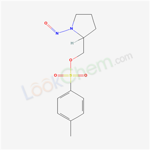 66398-64-9,2-Pyrrolidinemethanol, 1-nitroso-, 4-methylbenzenesulfonate (ester),2-Pyrrolidinemethanol,1-nitroso-,4-methylbenzenesulfonate (ester);N-Nitroso-2-pyrrolidin-methanol-tosylat;1-nitroso-2-(toluene-4-sulfonyloxymethyl)-pyrrolidine;