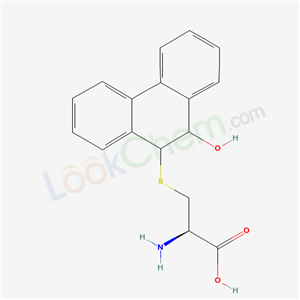 25331-33-3,S-(10-hydroxy-9,10-dihydrophenanthren-9-yl)-L-cysteine,(2R)-2-amino-3-[(10-hydroxy-9,10-dihydrophenanthren-9-yl)sulfanyl]propanoic acid;L-Cysteine, S-(9,10-dihydro-10-hydroxy-9-phenanthrenyl)-;25331-33-3;