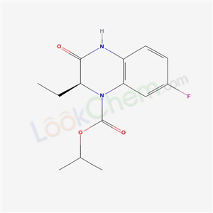 2(S)-Ethyl-7-fluoro-3-oxo-1,2,3,4-tetrahydroquinoxaline-1-carboxylic acid isopropyl ester