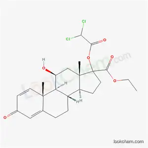 Molecular Structure of 199331-40-3 (etiprednol dicloacetate)
