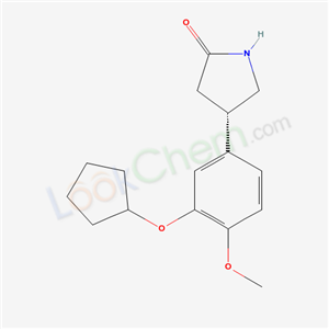 S-(+)-Rolipram;(4S)-4-[3-(cyclopentyloxy)-4-methoxyphenyl]-2-pyrrolidinone