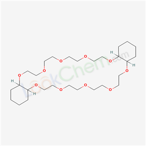 Dibenzo(b,q)(1,4,7,10,13,16,19,22,25,28)decaoxacyclotriacontin, octacosahydro-