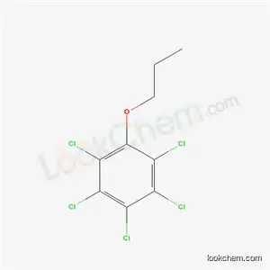 Molecular Structure of 36518-74-8 (1,2,3,4,5-pentachloro-6-propoxybenzene)