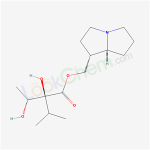 (2S,3R)-2,3-Dihydroxy-2-isopropylbutanoic acid [(1R,7aR)-hexahydro-1H-pyrrolizin-1-yl]methyl ester