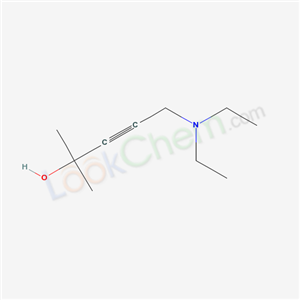 4079-66-7,5-(diethylamino)-2-methylpent-3-yn-2-ol,2-Hydroxy-2-methyl-5-diethylamino-pentin-(3);5-(Diethylamino)-2-methyl-3-pentin-2-ol;1-Diethylamino-4-hydroxy-4-methylpent-2-in;5-(Diethylamino)-2-methyl-3-pentyn-2-ol;5-Diaethylamino-2-methyl-pent-3-in-2-ol;1-diethylamino-4-methylpent-2-yn-4-ol;3-Pentyn-2-ol,5-(diethylamino)-2-methyl;RCC 38;5-diethylamino-2-methyl-pent-3-yn-2-ol;