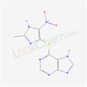 6-[(2-methyl-5-nitro-1H-imidazol-4-yl)sulfanyl]-7H-purine