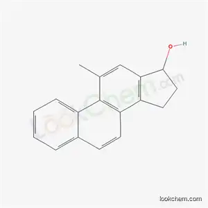 Molecular Structure of 40951-13-1 (16,17-Dihydro-11-methyl-15H-cyclopenta[a]phenanthren-17-ol)