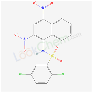 41657-00-5,2,5-Dichloro-N-(2,4-dinitro-1-naphtyl)benzenesulfonamide,