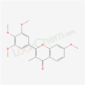 18651-19-9,7-methoxy-3-methyl-2-(3,4,5-trimethoxyphenyl)-4H-chromen-4-one,