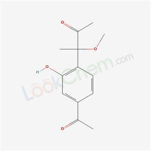 3-(4-Acetyl-2-hydroxy-phenyl)-3-methoxy-butan-2-one