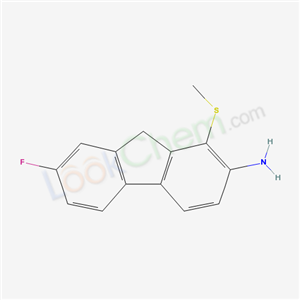 97235-41-1,7-fluoro-1-(methylsulfanyl)-9H-fluoren-2-amine,