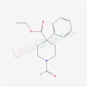 66855-87-6,ethyl 1-formyl-4-phenylpiperidine-4-carboxylate,