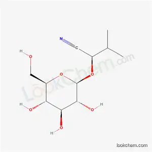 (2R)-2-(beta-D-glucopyranosyloxy)-3-methylbutanenitrile
