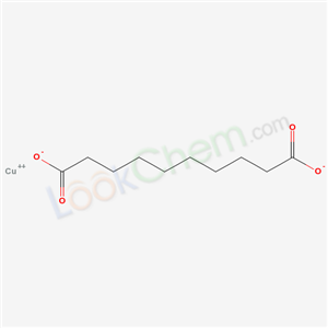 58783-12-3,copper(2+) decanedioate,copper decanedioate;Decanedioic acid,copper(2 ) salt (1:1);Cupric sebacate;Decandisaeure,Kupfer(II)-Verbindung;Kupfer(II)-sebacinat;copper(2+) decanedioate;decanedioic acid,copper (II)-compound;copper(II) sebacinate;copper sebacate;