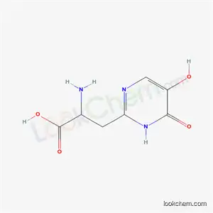 Molecular Structure of 60438-02-0 (3-(5-hydroxy-6-oxo-1,6-dihydropyrimidin-2-yl)alanine)