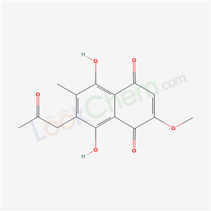 5,8-dihydroxy-2-methoxy-6-methyl-7-(2-oxopropyl)naphthalene-1,4-dione