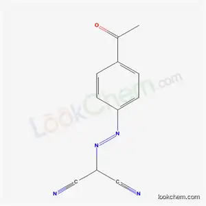 Molecular Structure of 1867-44-3 ([(E)-(4-acetylphenyl)diazenyl]propanedinitrile)