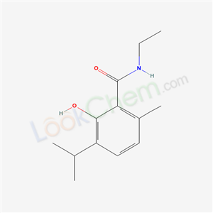 3893-88-7,N-ethyl-2-hydroxy-6-methyl-3-(propan-2-yl)benzamide,