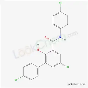 Molecular Structure of 4019-40-3 (5-Chloro-3-(4-chlorophenyl)-4'-chlorosalicylanilide)