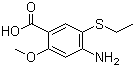 2-Methoxy-4-amino-5-ethylthiobenzoicacid